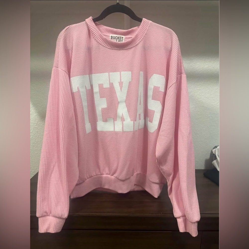 Like new Texas ribbed shirt